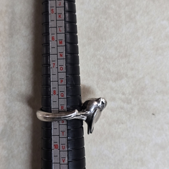 James Avery Bird On A Branch Sterling Silver Ring - Picture 8 of 8